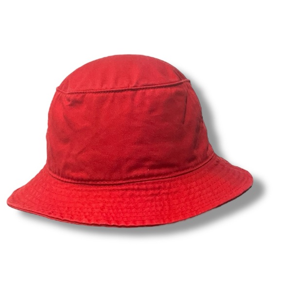 π§’π₯ Vintage NY Yankees Bucket Hat Redβ L/XL - Picture 4 of 8